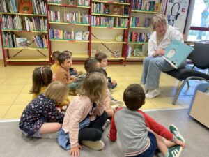 Les TPS PS MS à la bibliothèque